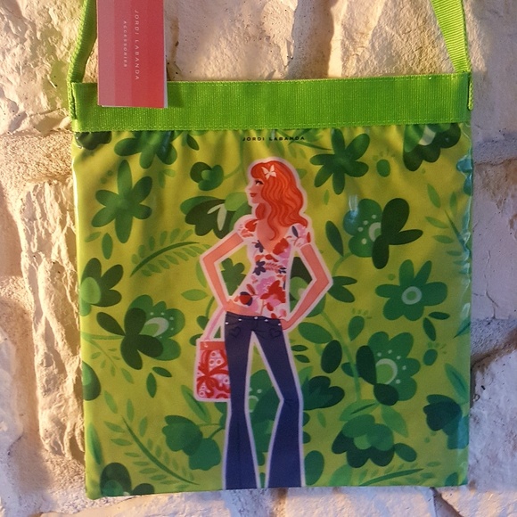 NWT Jordi Labanda fashion sketch messenger bag - Picture 3 of 3